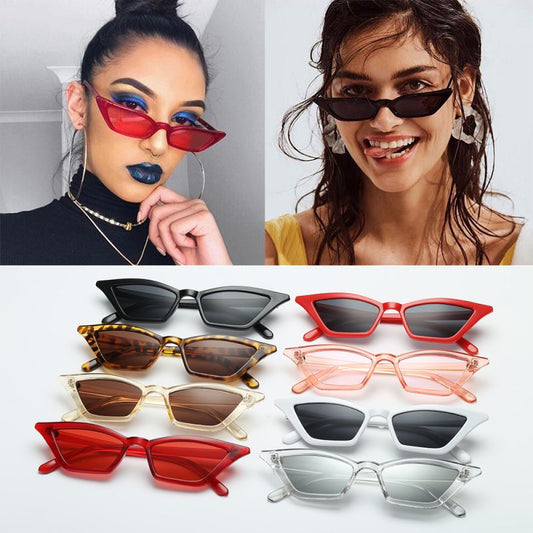 New Vintage Cat Eye Sun Glasses'  Fashion Women Street Eyewear, Luxury Trending Sunglasses